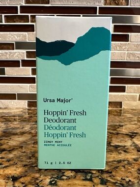 NEW Ursa Major Hoppin’ Fresh Deodorant Zingy Mint Ulta Clean 2.5oz 71g
